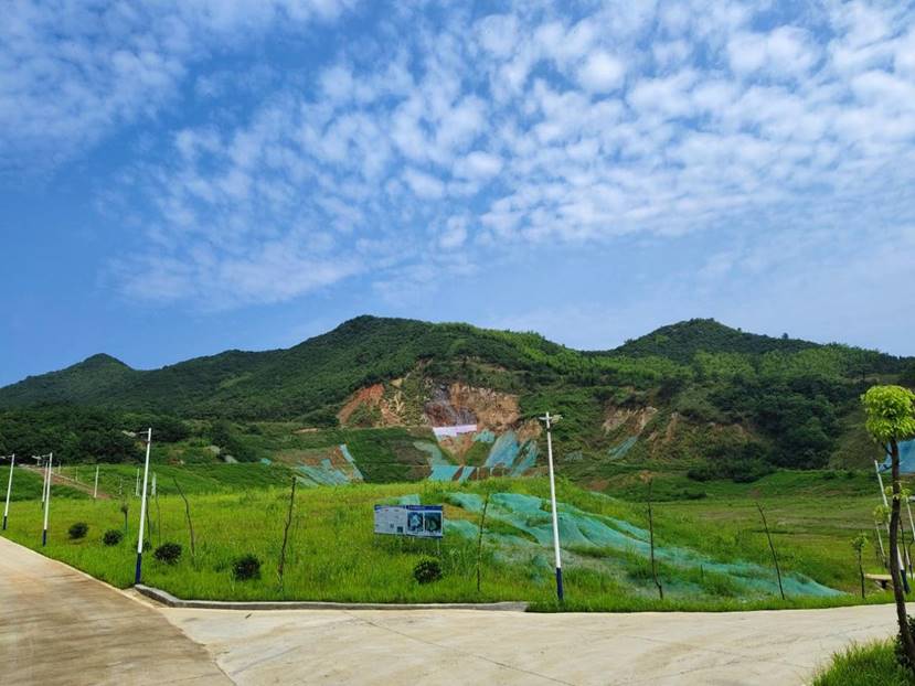 銅山、前山露天采坑復(fù)墾項(xiàng)目完成